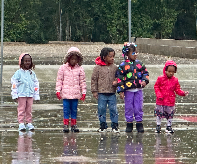Children learning at Ms. Shelly's Place